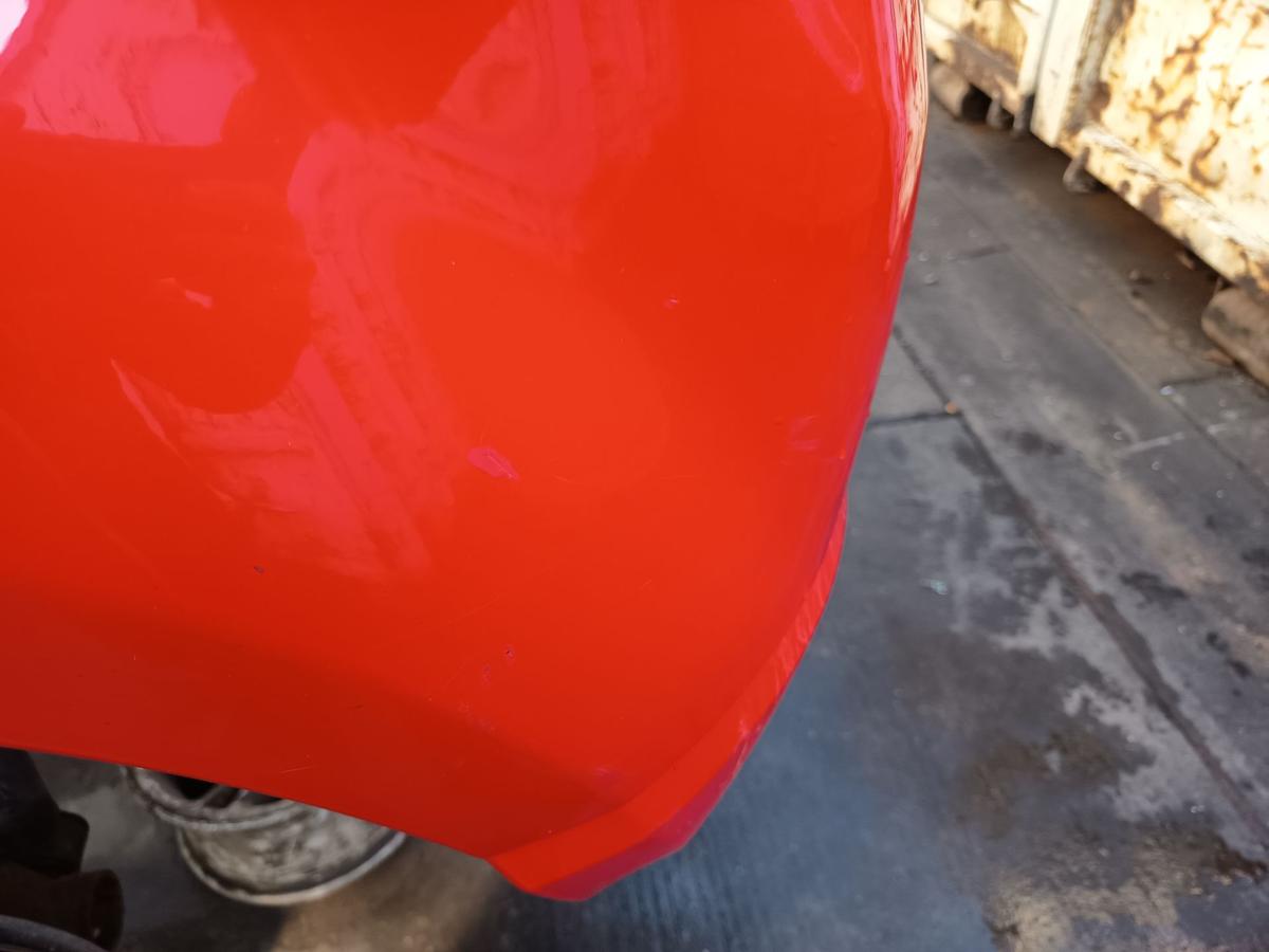 Dacia Sandero 1 BS orig Stoßstange Fänger hinten/Heck OV21D Red Passion Bj 2009