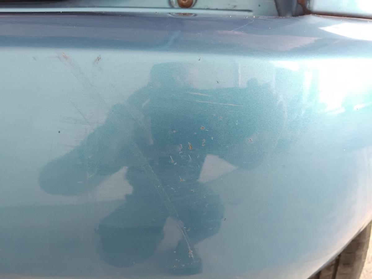 Skoda Roomster 5J original Stoßfänger Stoßstange hinten BJ2009 LF5S Indigoblaumetallic