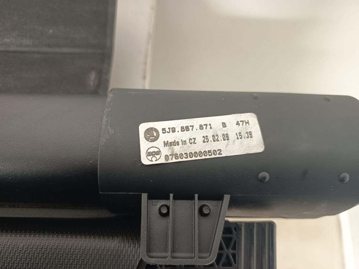 Skoda Fabia 5J Kombi original Laderaumabdeckung Rollo Bj 2009