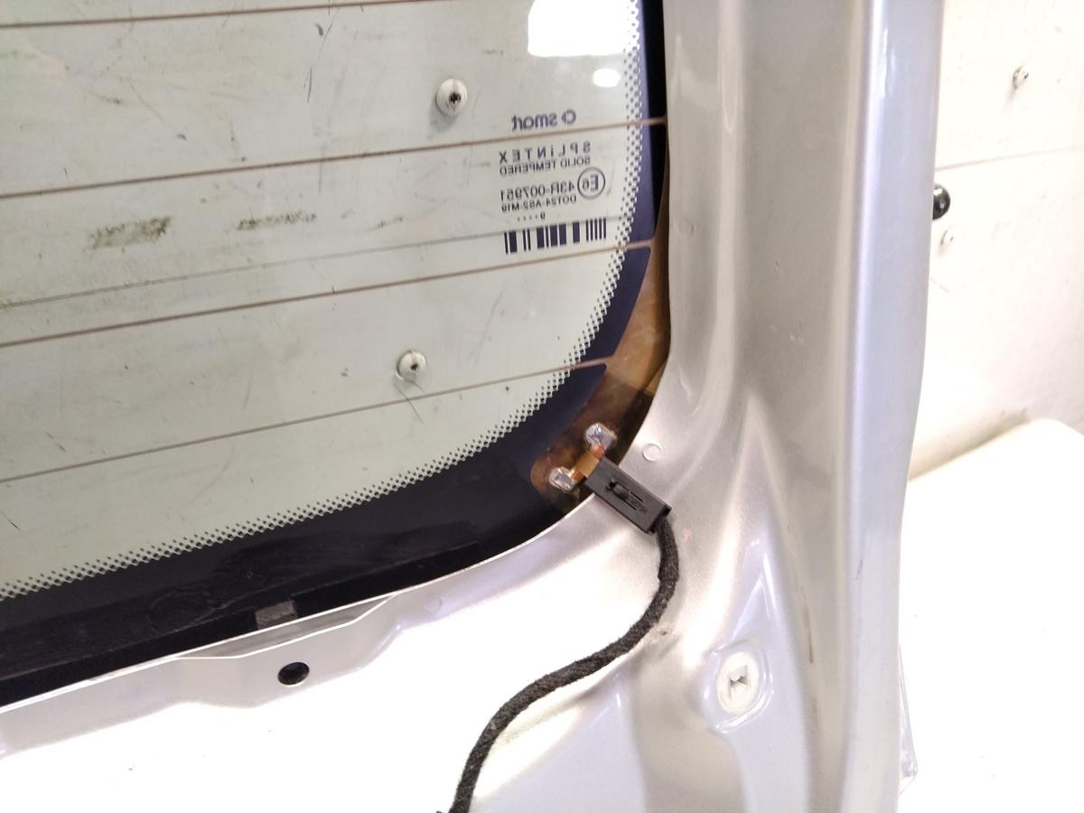 Smart Forfour 454 Heckklappe silber+schwarz mit Heckscheibe Bj.2006