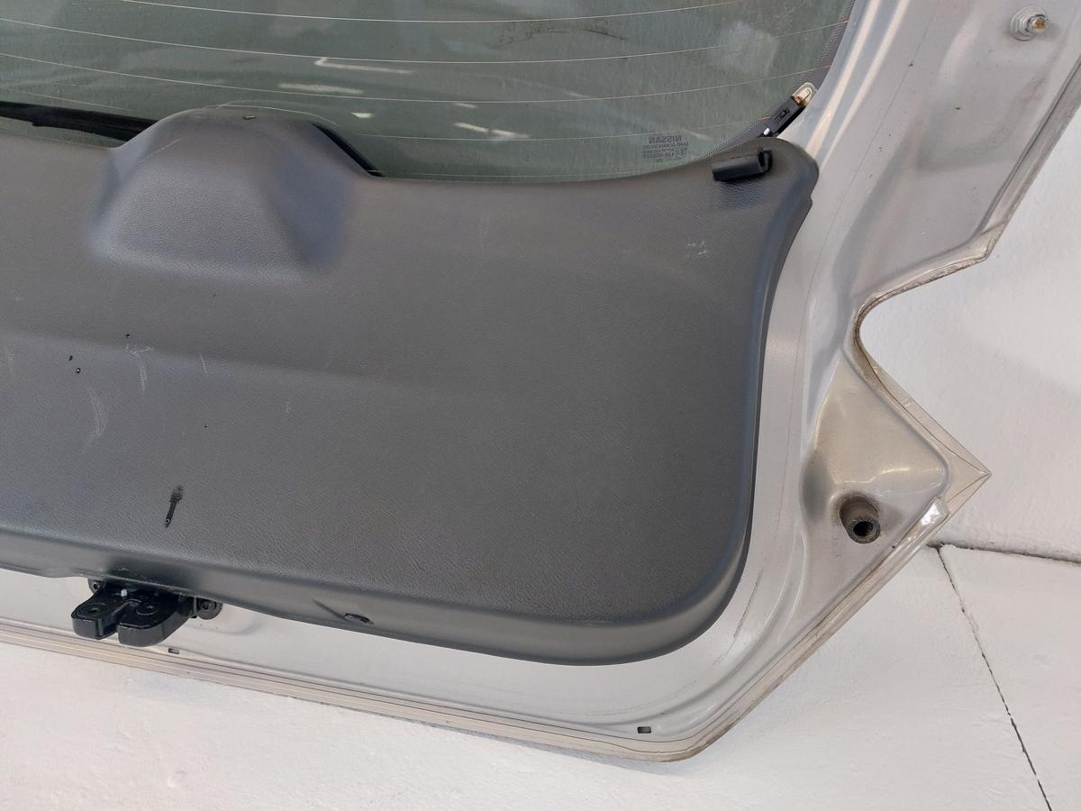 Nissan Micra K14 Heckklappe Kofferklappe Heckdeckel KNV Warm Silver Met Scheibe