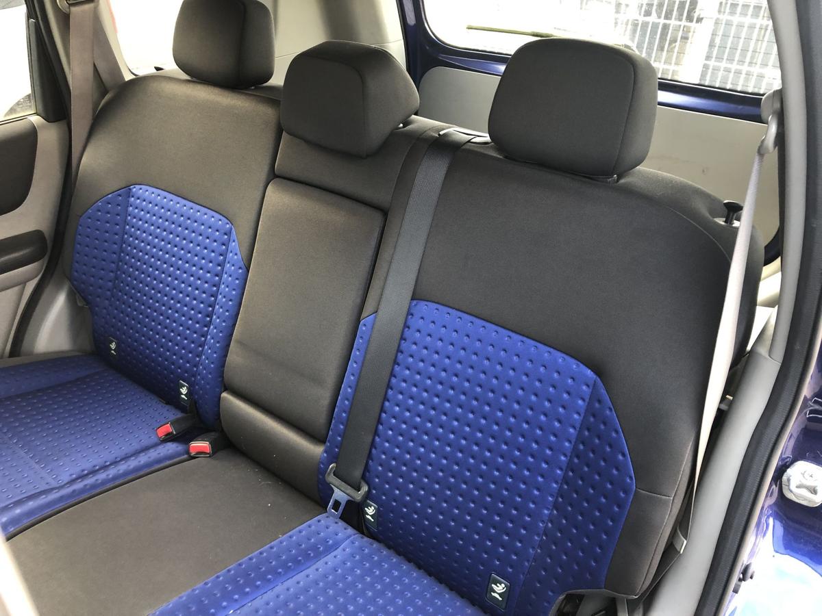 Nissan X-Trail T30 Rücksitzbank Stoff blau Rückbank Sitzbank hinten Armlehne