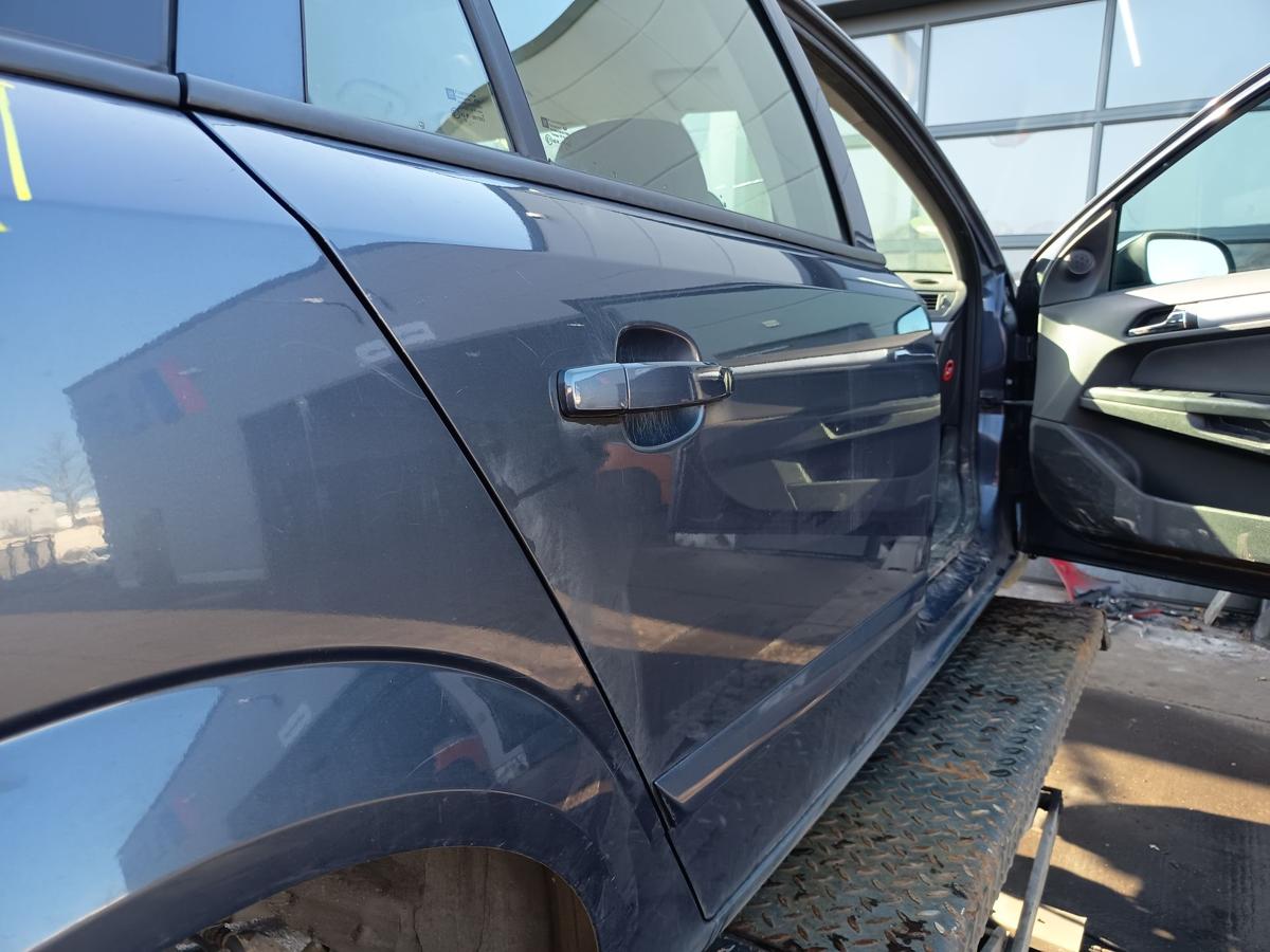 Opel Astra H Caravan original T&uuml;r hinten rechts Fond Z168 Metroblau Bj 2006