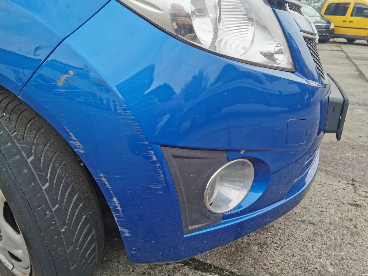 Chevrolet Spark M300 Stossfänger Stossstange Bumper vorn NSW GCT Moroccan Blue