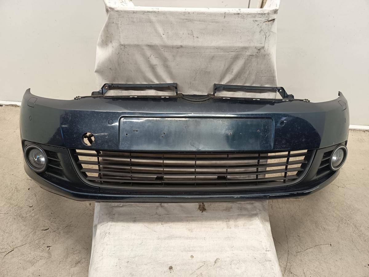 Golf VI Bj 2009 orig Stoßfänger Stoßstange vorn SWR PDC LC5F Blue Graphit Perl