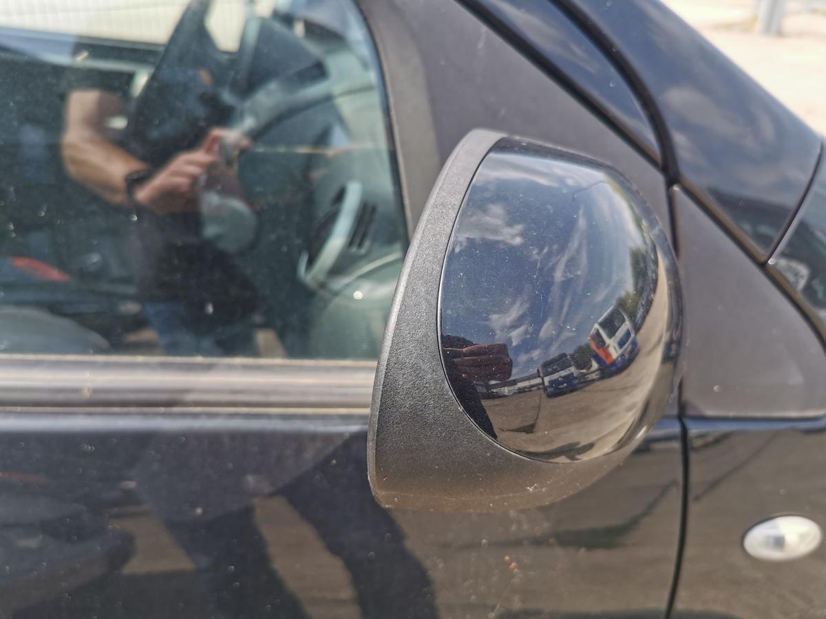 Citroen C1 P Aussenspiegel Spiegel Rückspiegel rechts manuell EXZ Schwarz Met