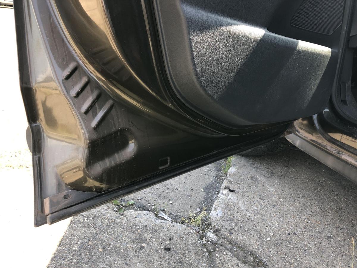 Peugeot 3008 I Typ 0U Tür vorn links Fahrertür im Rohbau KDK Hickory Braun