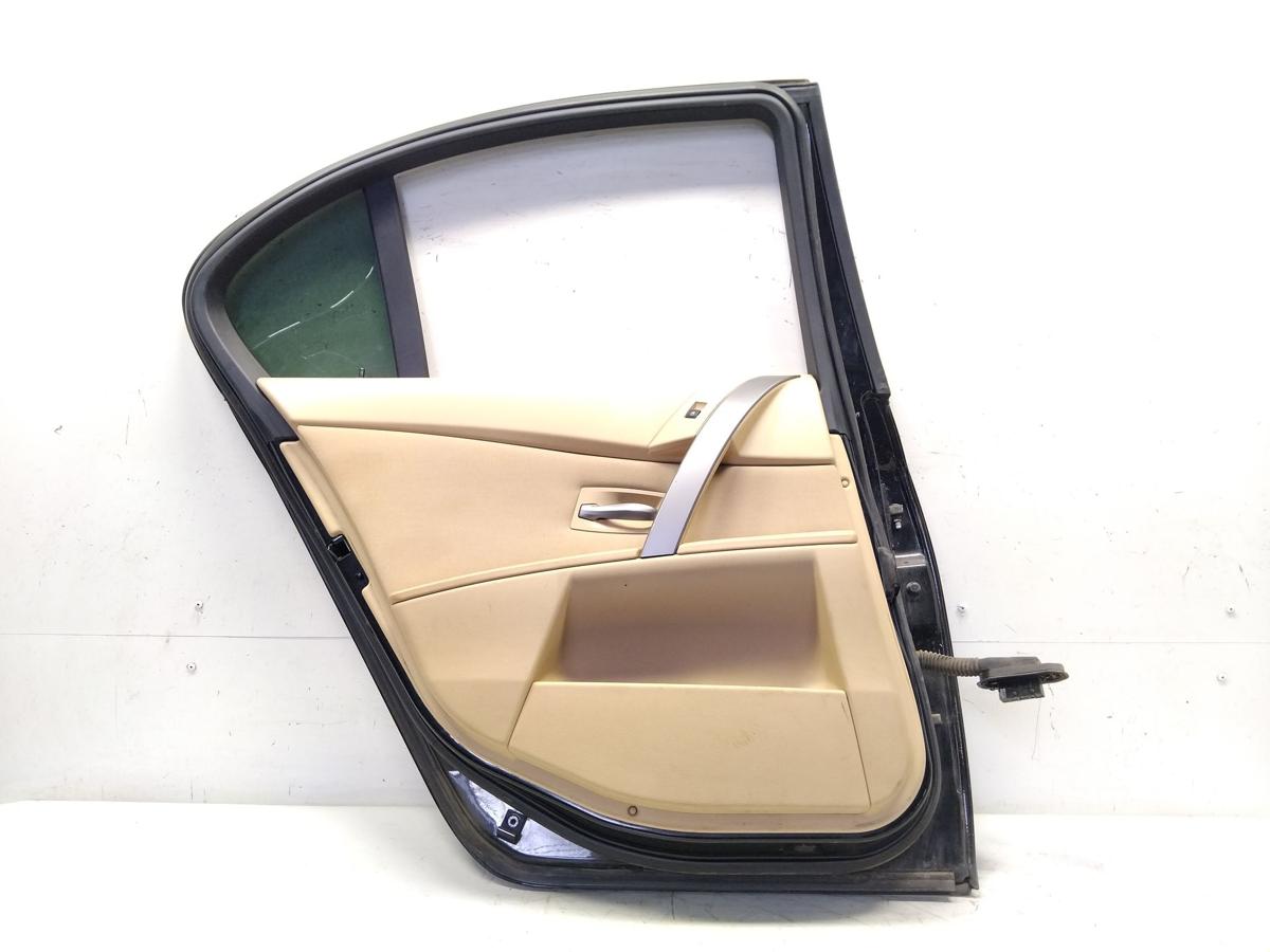 BMW 5-er E60 Limousine T&uuml;r hinten links 475 Blacksapphire BJ2005