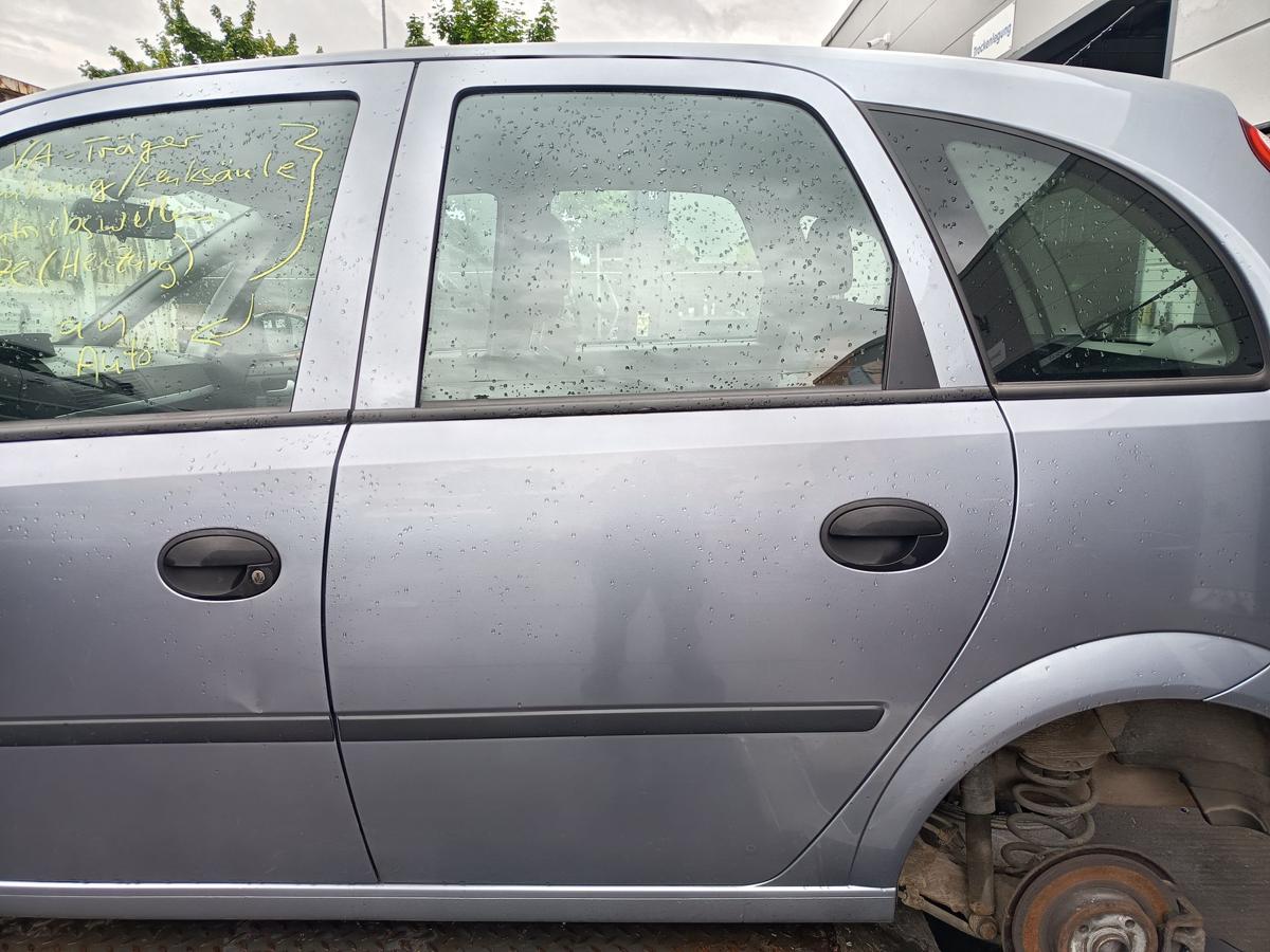 Opel Meriva A orig Tür hinten links Fahrerseite Z163 Silber Bj 2003