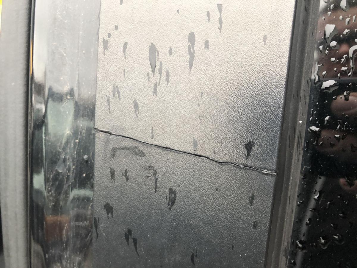 Chrysler Grand Voyager RT Schiebetür hinten links im Rohbau QXR schwarz