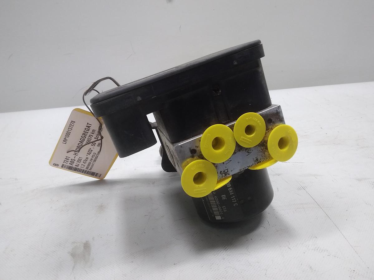 VW Polo 9N1 Bj.2001 original Hydroaggregat ABS Block 6Q0614117C