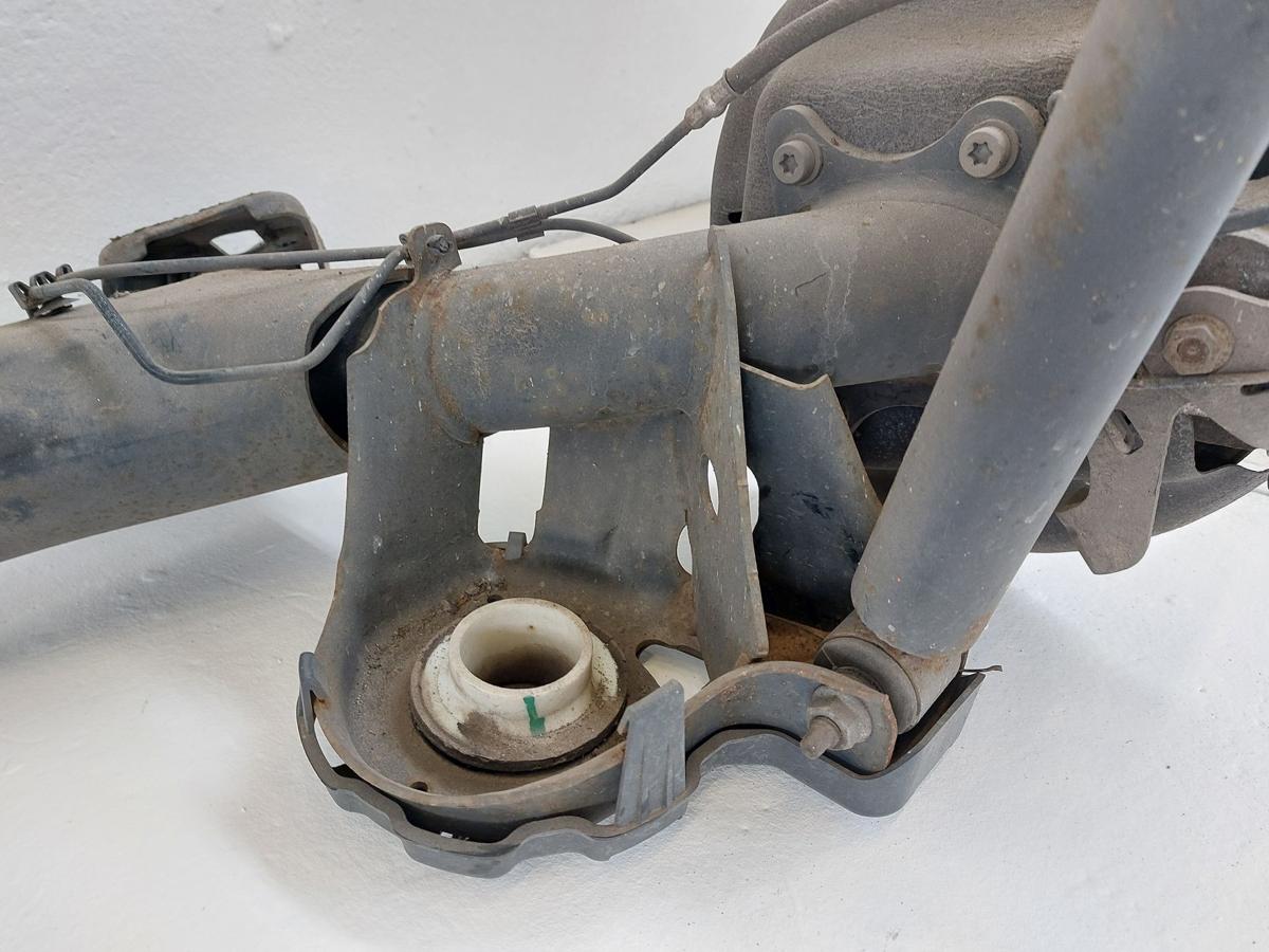 Citroen C4 II Typ N Hinterachse Achse hinten Achstr&auml;ger Scheibenbremse ABS