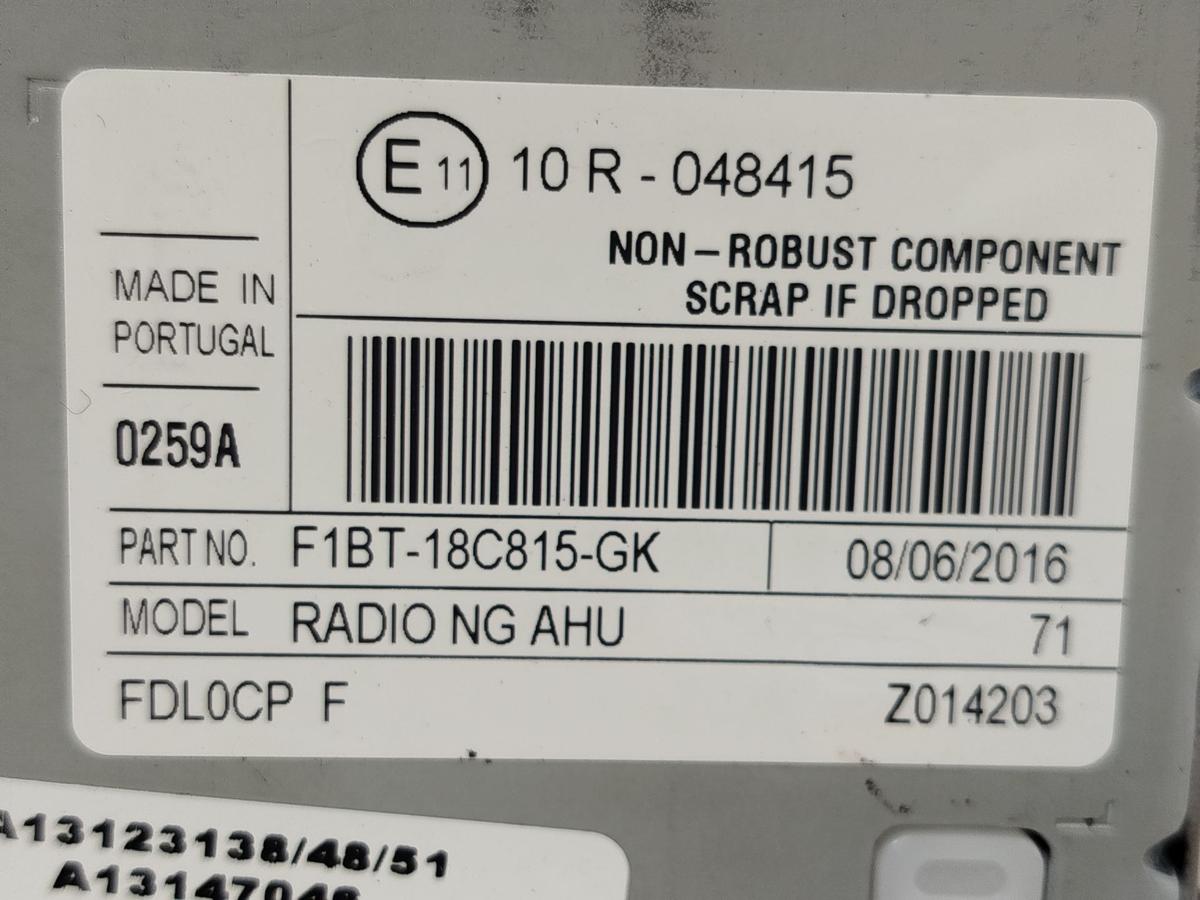 Ford Focus DYB CEW Turnier Autoradio Radio Haupteinheit Typ NG AHU