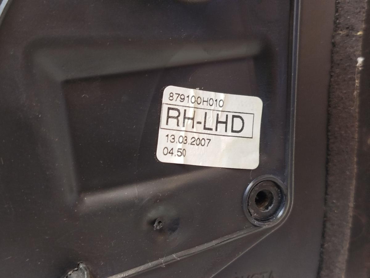 Citroen C1 P Aussenspiegel Spiegel R&uuml;ckspiegel rechts manuell EXZ Schwarz Met