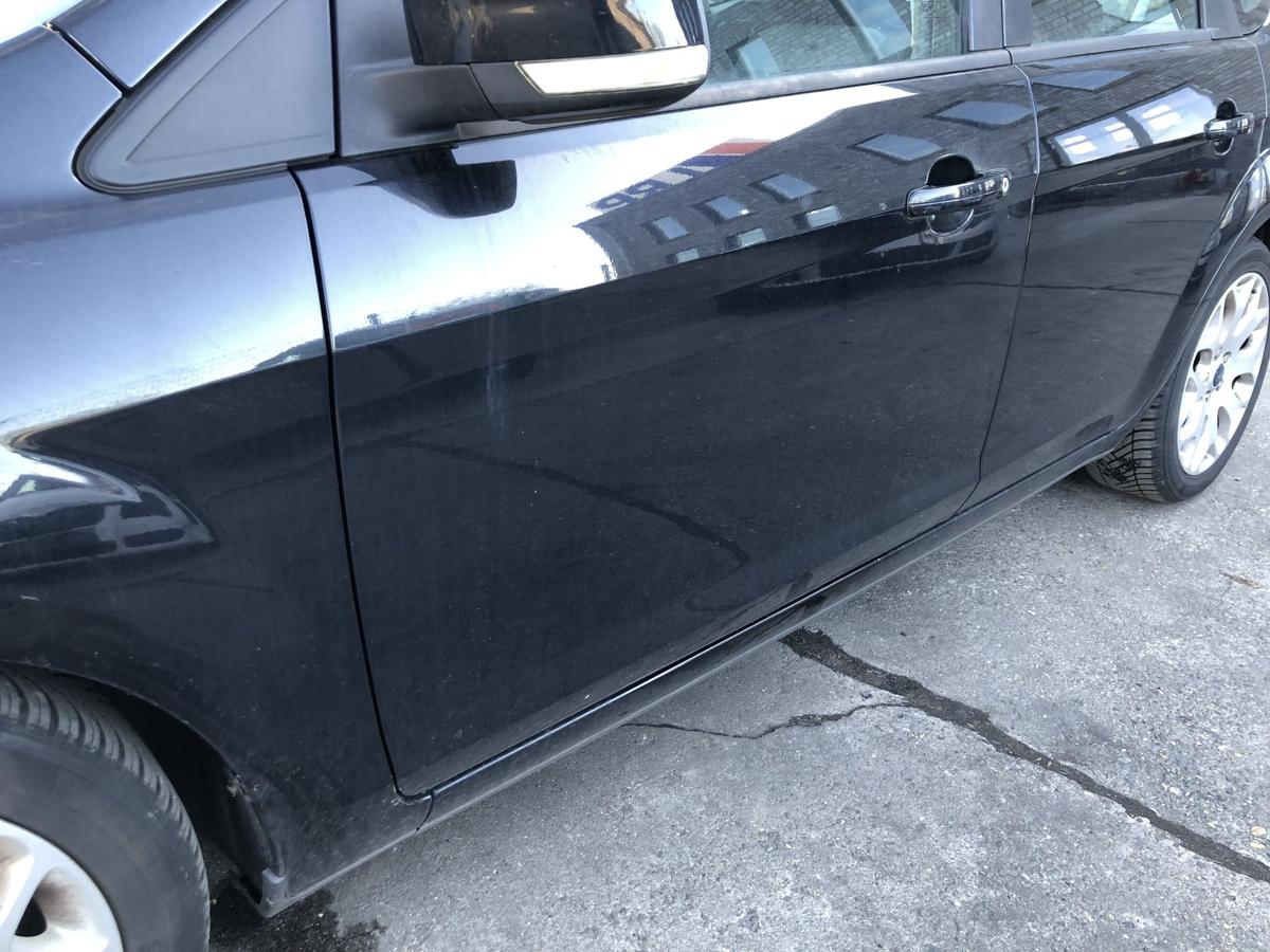 Ford Focus DA3 ab07 T&uuml;r vorn links 5 t&uuml;rer Fahrert&uuml;r Pantherschwarz Rohbau