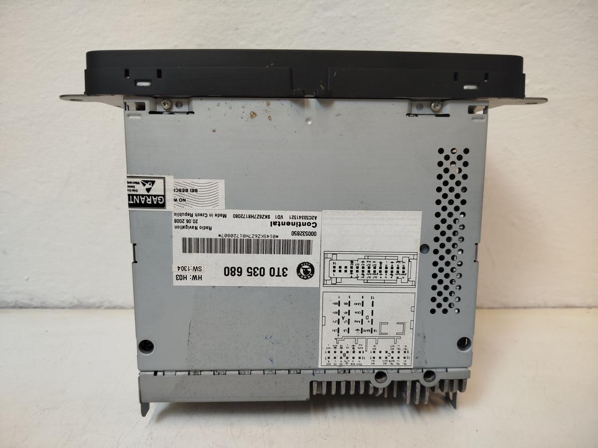 Skoda Superb 2 Typ 3T Radio Navigationssystem Coloumbus Autoradio Navi OEM