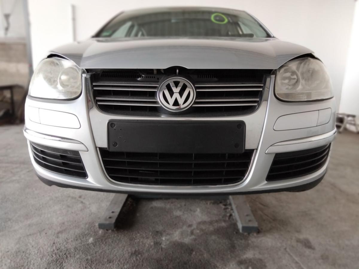 VW Jetta 5 1K2 original Sto&szlig;stange Sto&szlig;f&auml;nger vorn SRA BJ2007 LA7W reflexsilber