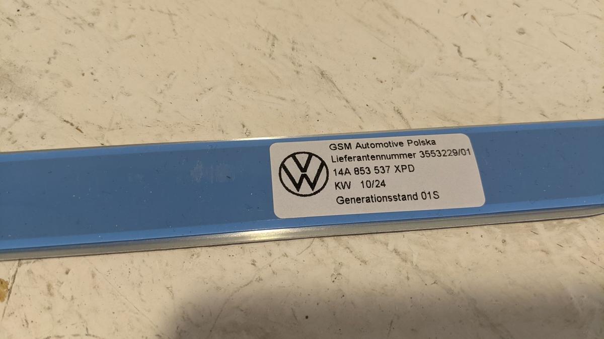 VW ID.7 ID7 Satz Einstiegsleisten Zierleisten Einstieg links und rechts vorn