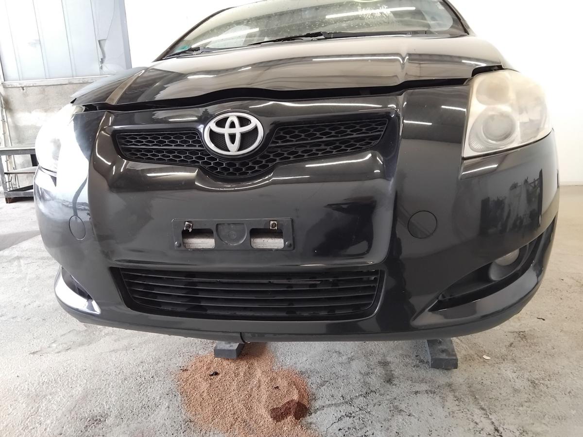 Toyota Auris E15 original Stoßstange Stossfänger vorn BJ2008 209 night sky black perleffekt