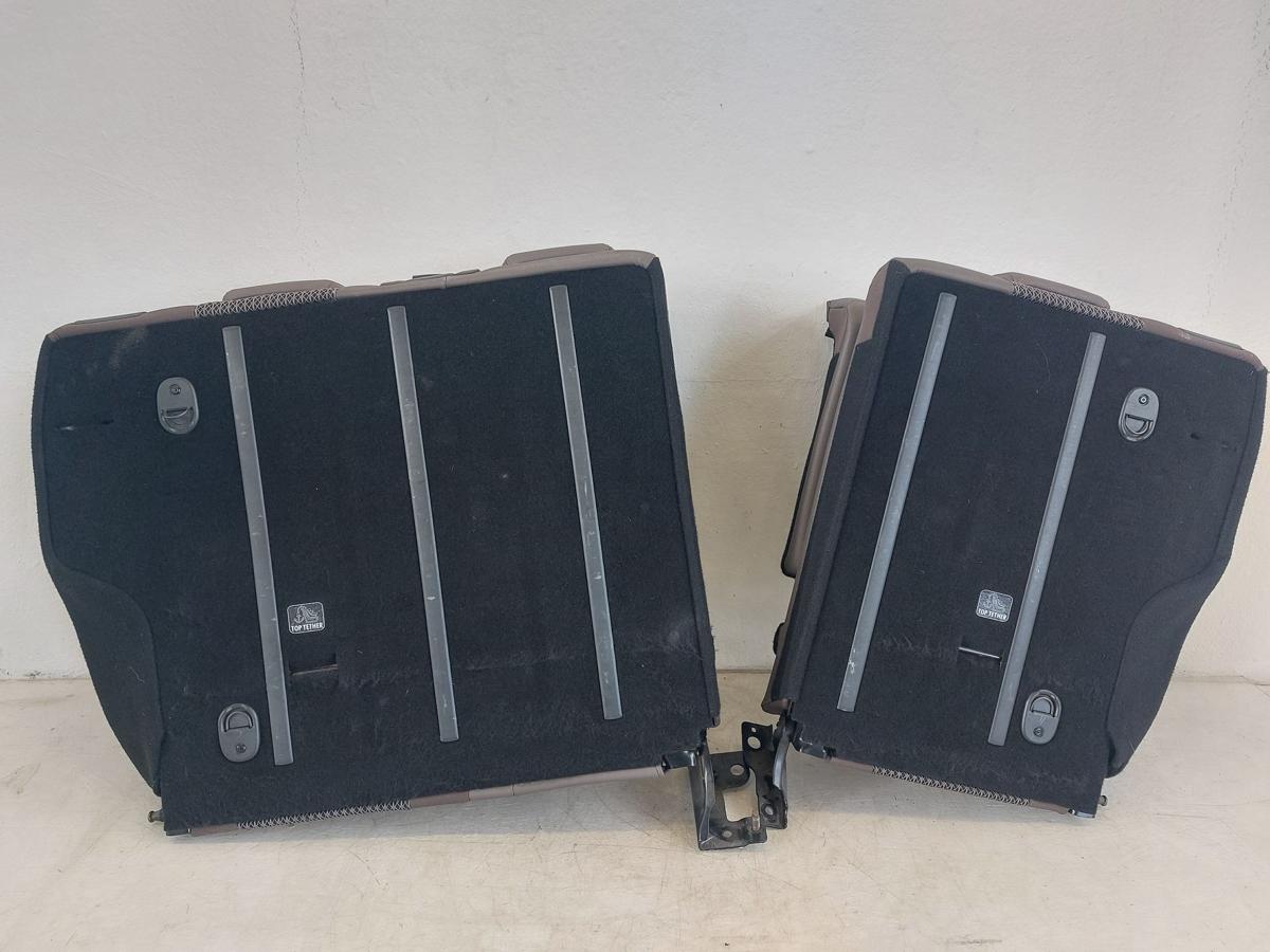 Peugeot 2008 I CU R&uuml;cksitzbank R&uuml;cksitz Sitzbank R&uuml;ckbank Kunstleder braun Stoff