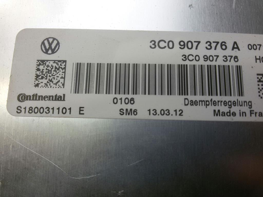 VW Passat 3C Alltrack 3C0907376A Steuergerät DCC Steuergerät Dämpferregelung BJ2013