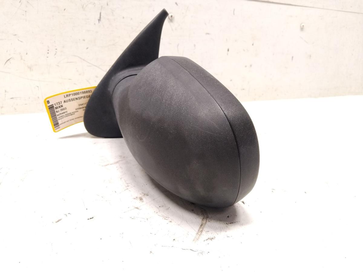 Nissan Micra K12 original Au&szlig;enspiegel links schwarz unlackiert manuell BJ2003