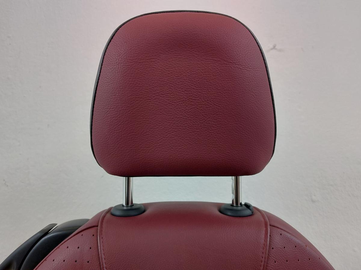 Citroen DS3 Sport Chic Sitz vorn rechts Beifahrersitz Leder Ledersitz weinrot