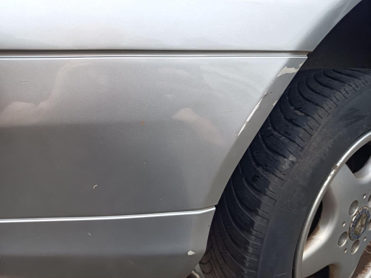 Mercedes CL203 original Sto&szlig;stange F&auml;nger hinten Heck 775 Iridiumsilber Bj 2006