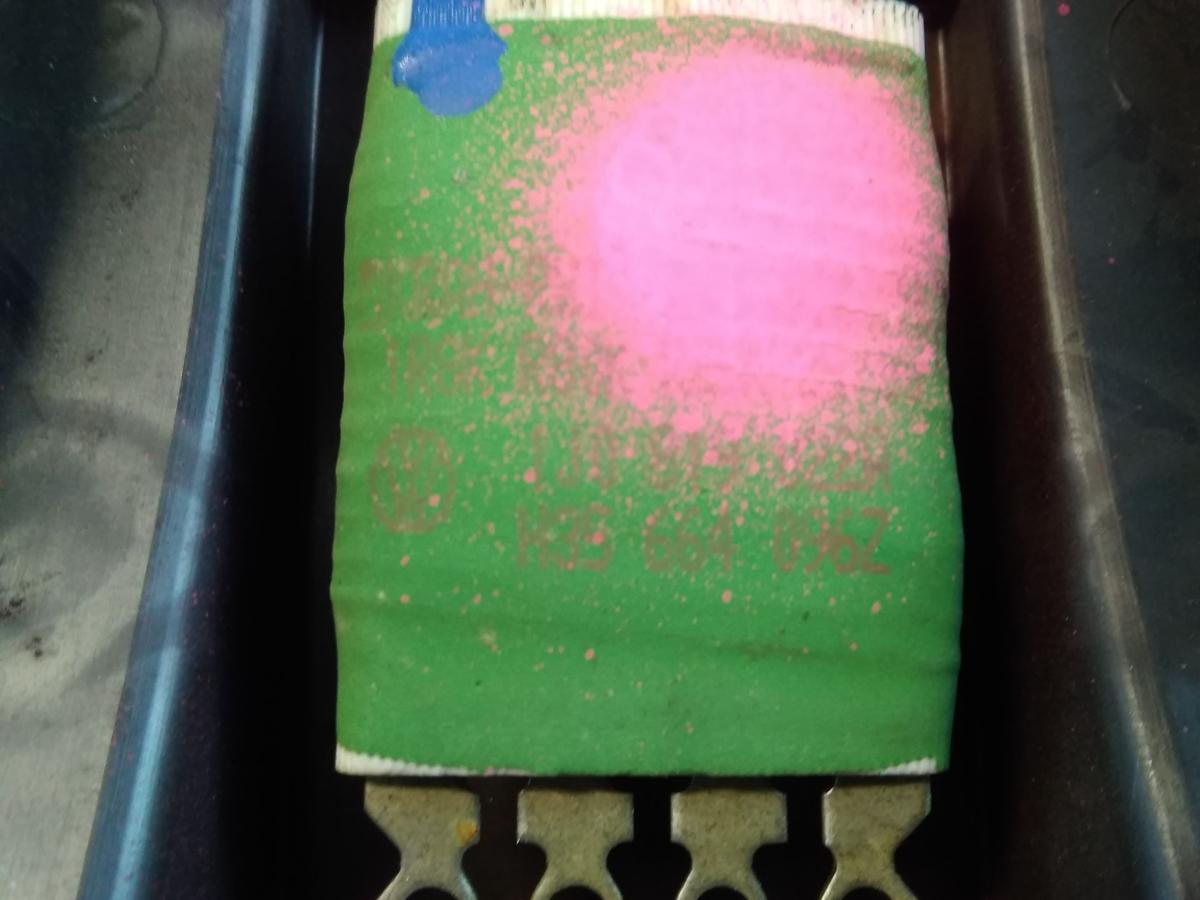 VW New Beetle 9C VORWIDERSTAND GEBL&Auml;SE 1J0819022A BJ2001