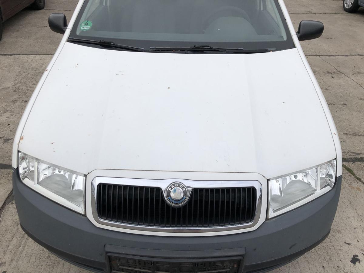 Skoda Fabia 6Y Praktik Motorhaube Haube Klappe Deckel vorn Grill LF9E Candywei&szlig;