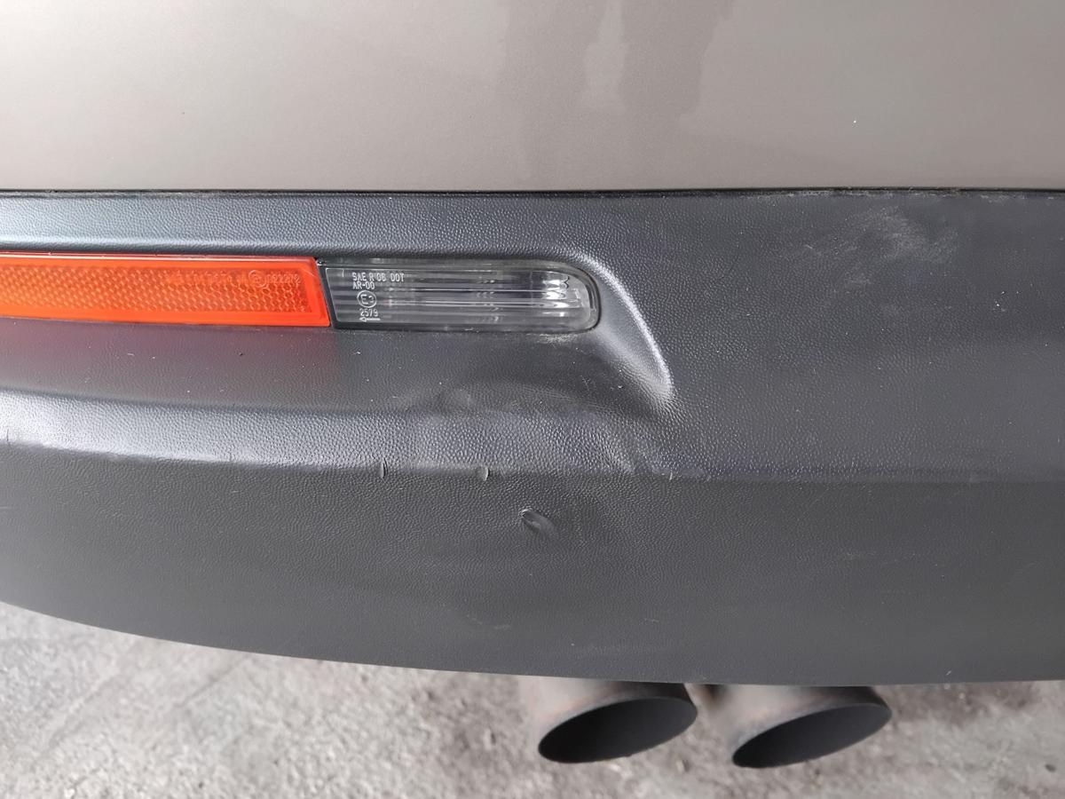 VW Tiguan 5N2 original Stossf&auml;nger Sto&szlig;stange hinten titaniumbeige LA1X BJ2012