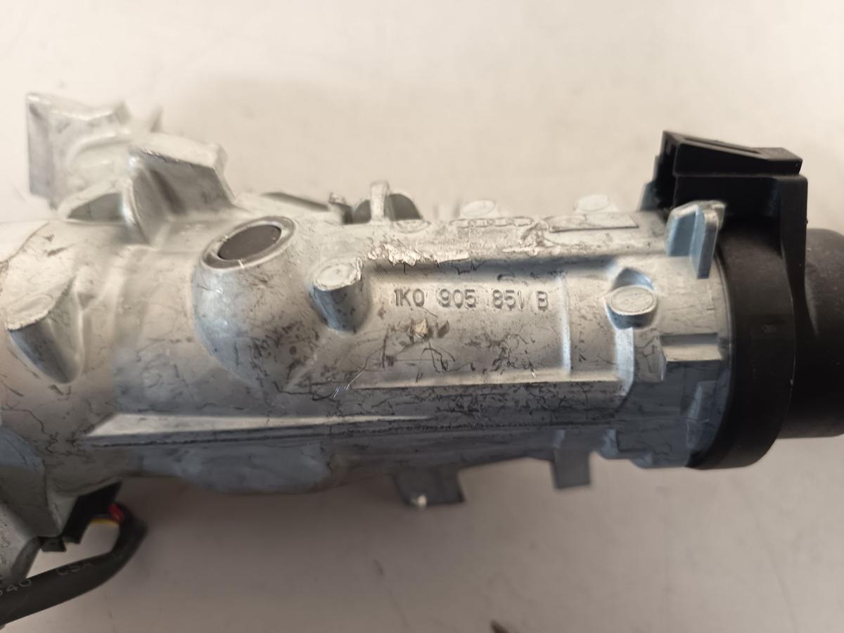 VW Golf VI 5K Bj 2009 original Zündschloss mit 2 Schlüssel 1,4L 59KW Benzin