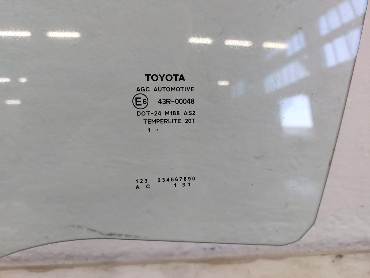 Toyota Yaris XP13 T&uuml;rscheibe hinten links Seitenscheibe Fenster Colorglas