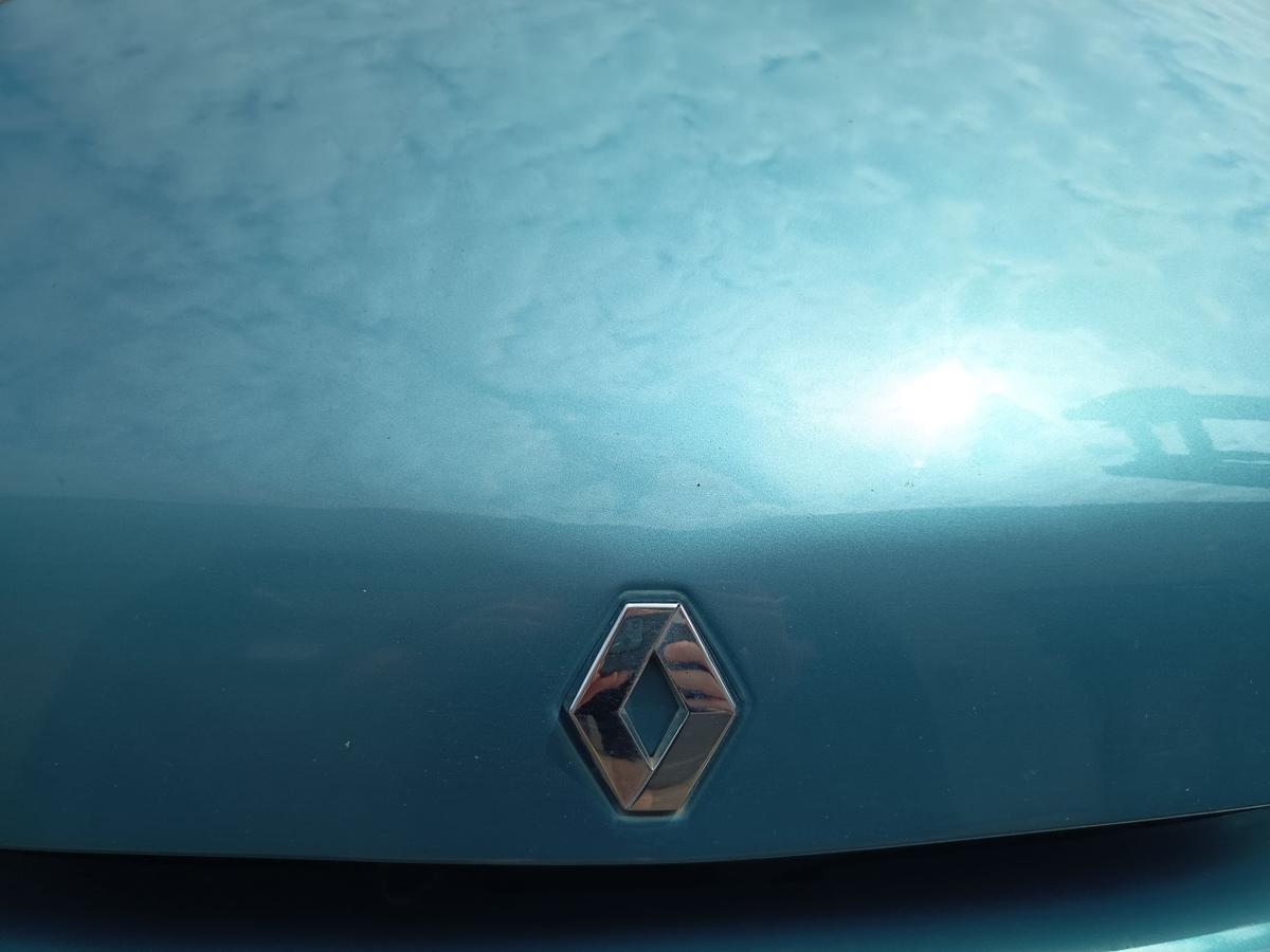 Renault Twingo C06 original Motorhaube TEF47 Zykladenblau Baujahr 2002