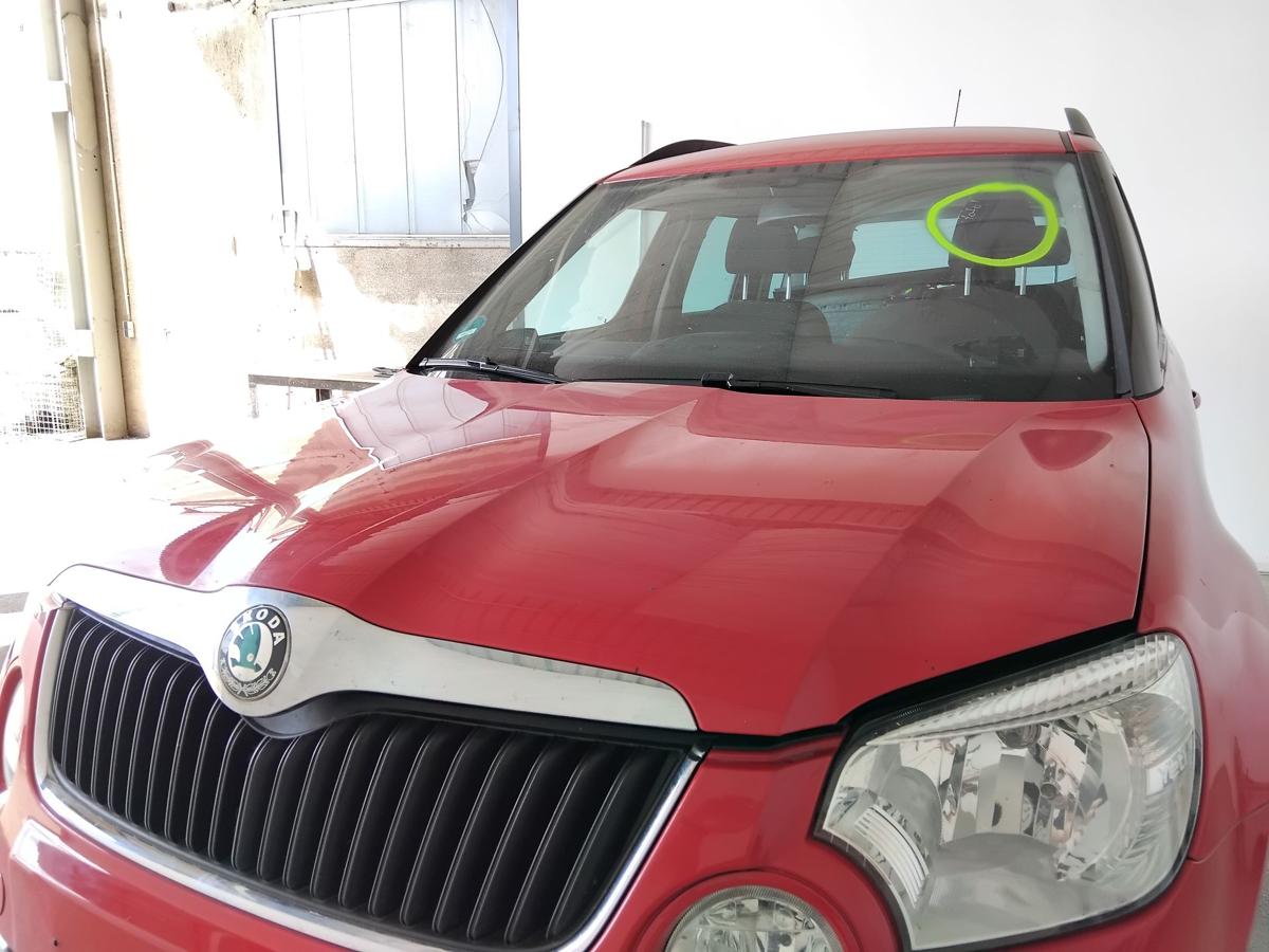 Skoda Yeti 5L original Motorhaube Deckel vorn LF3K Corrida Red BJ2010