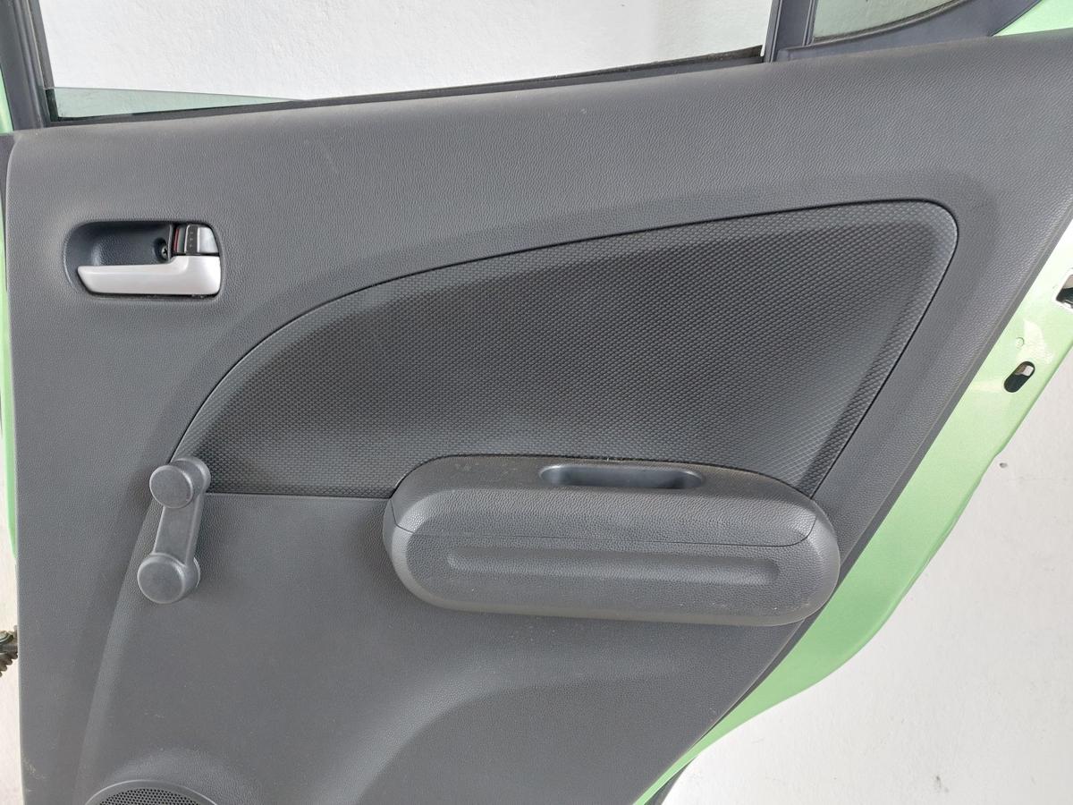 Opel Agila B Typ FXB T&uuml;r hinten rechts Fondt&uuml;r hellgr&uuml;n unbekannt Autot&uuml;r