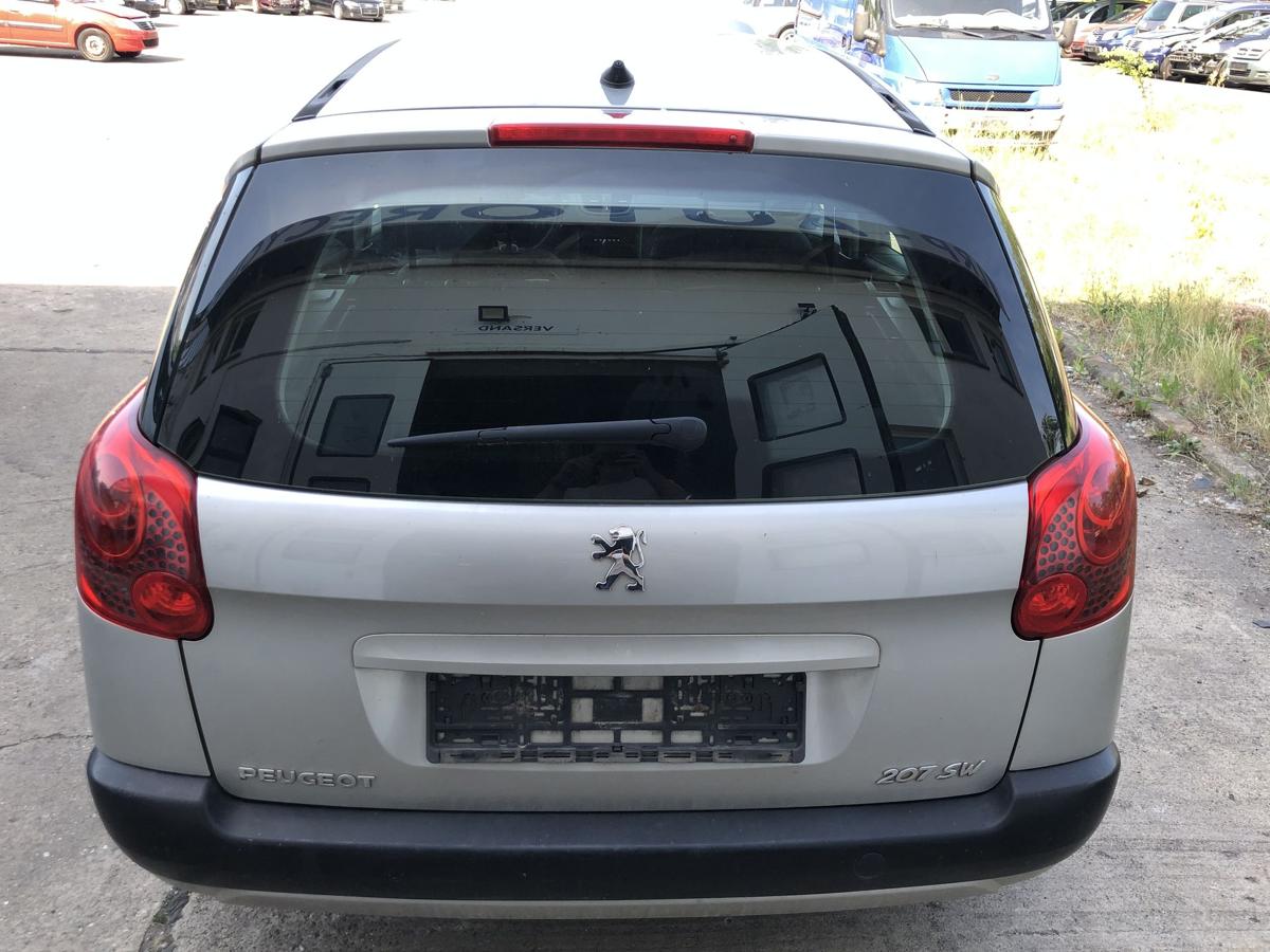 Peugeot 207 SW Typ WE Heckklappe mit fester Heckscheibe Kombi ETS Gris Cendre