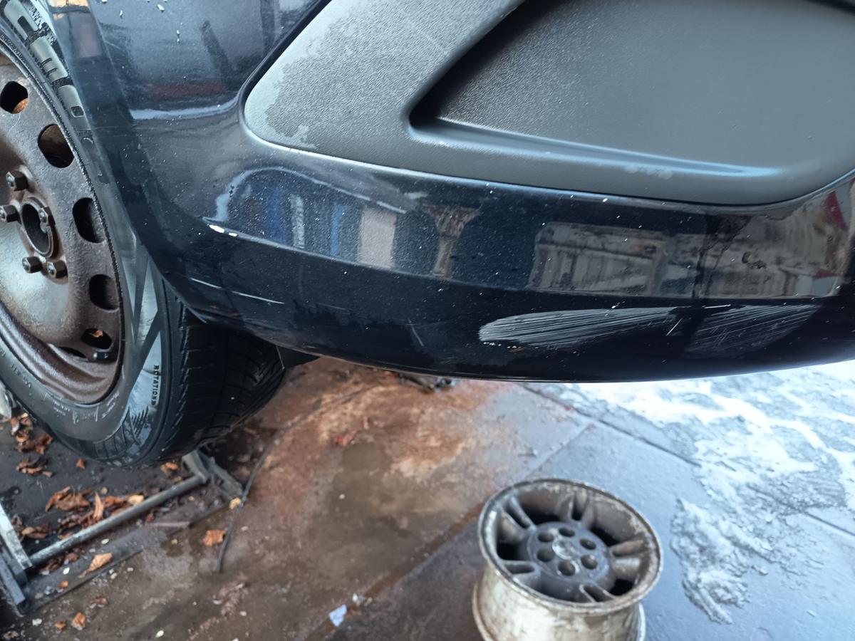 Ford Focus II original Sto&szlig;stange F&auml;nger vorn/Front Pantherschwarz Bj 2008