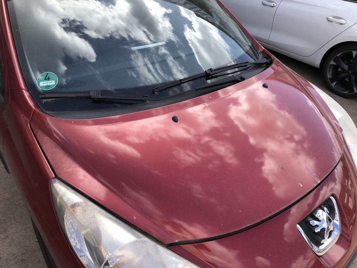 Peugeot 207 WA WC Motorhaube Haube Klappe Deckel vorn KJC Rouge Erythree Nacre
