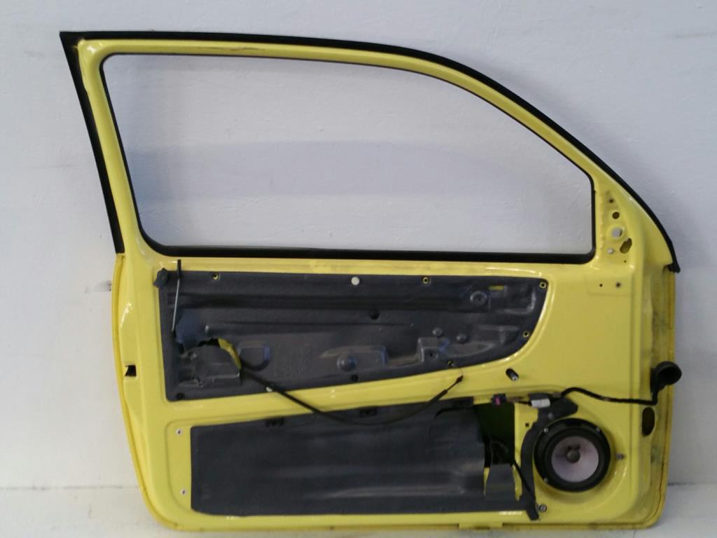 VW Lupo 3L TDI Bj.00 Tür vorn links Fahrertür ALU gelb LD1B