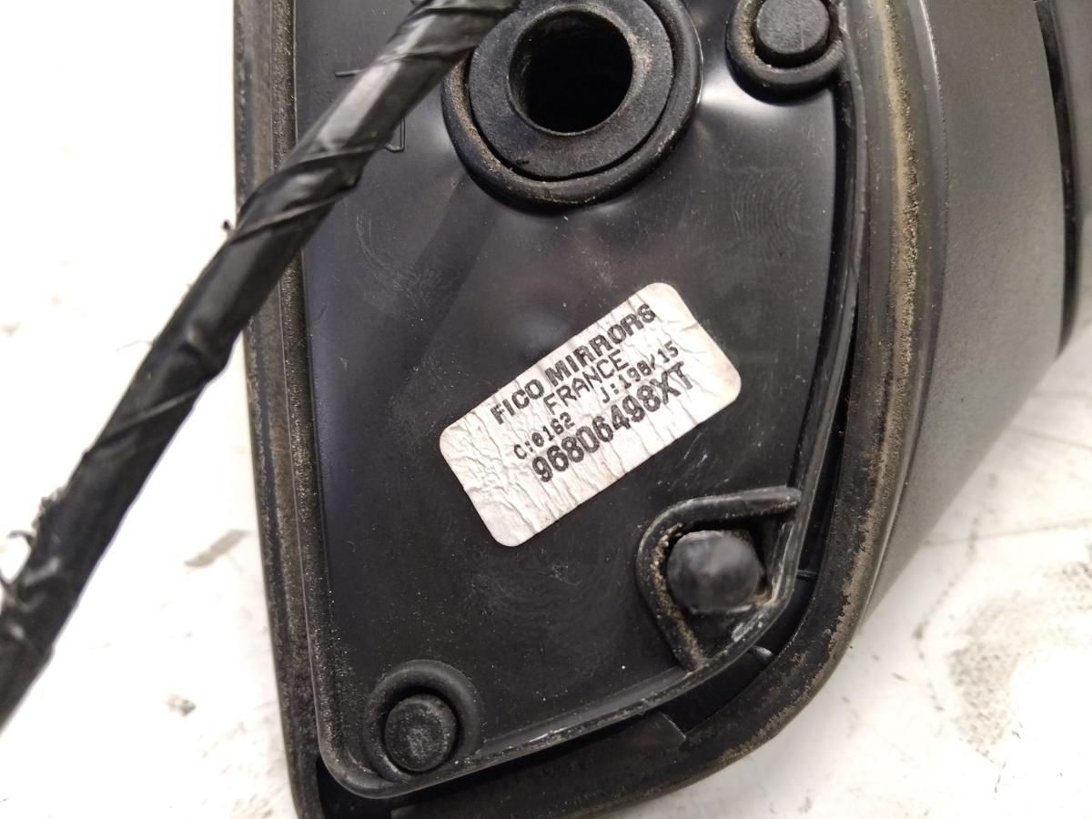 Peugeot 207 orig Au&szlig;enspiegel links EXL Nachtschwarz elektrisch beheizt BJ2006