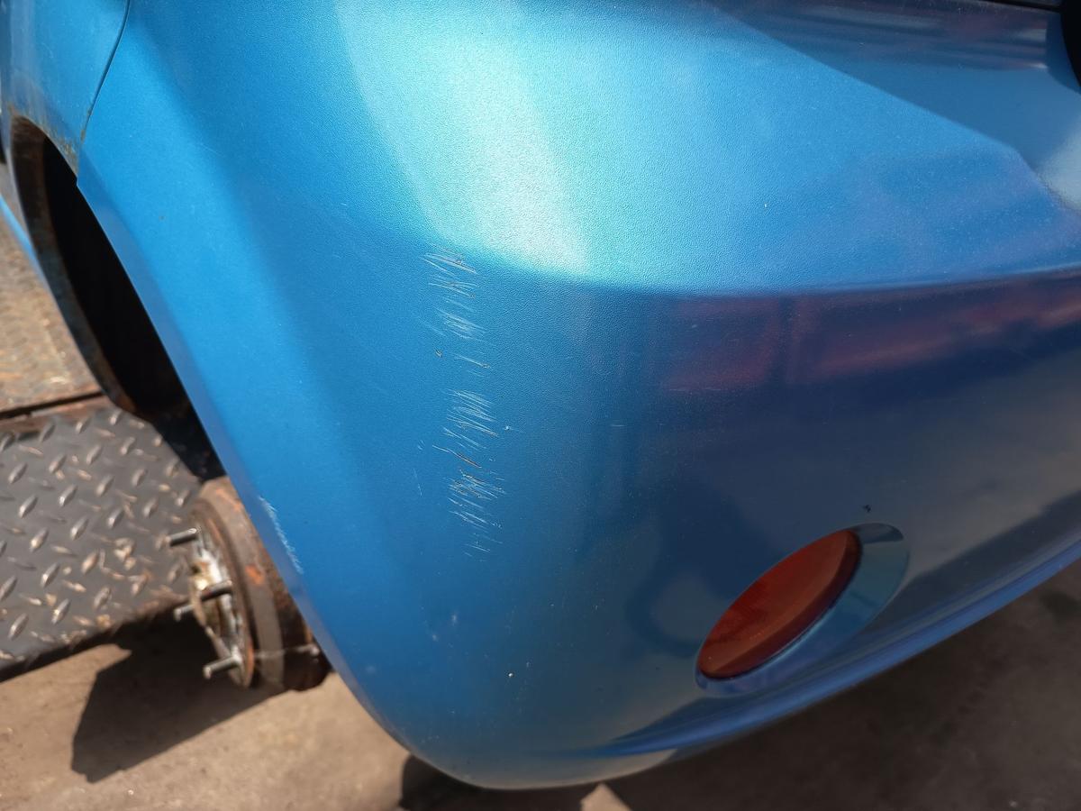Chevrolet Matiz M200 orig Stoßfänger Stoßstange hinten 12U Ocean Blue MBj 2008
