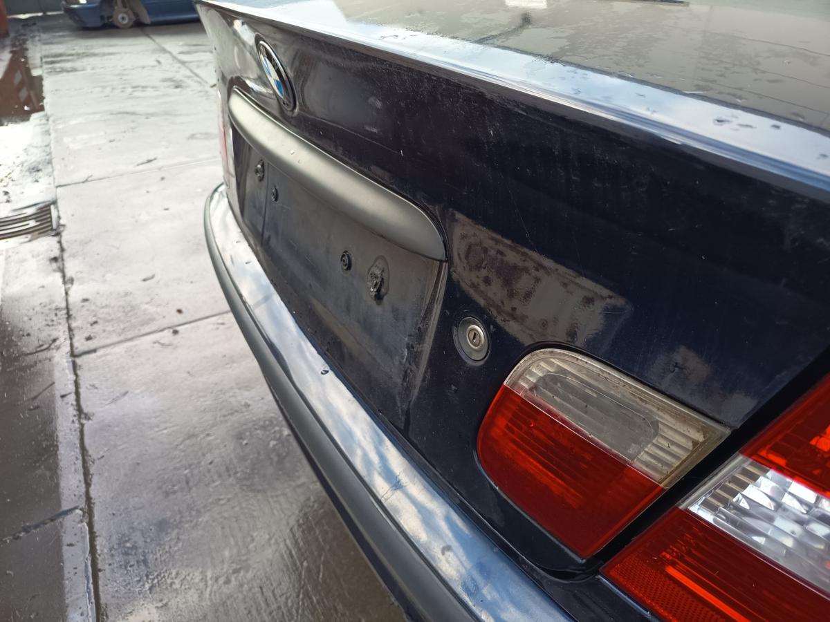 BMW E46 Limo original Heckklappe Deckel hinten 317/5 Orientblau Bj 2005