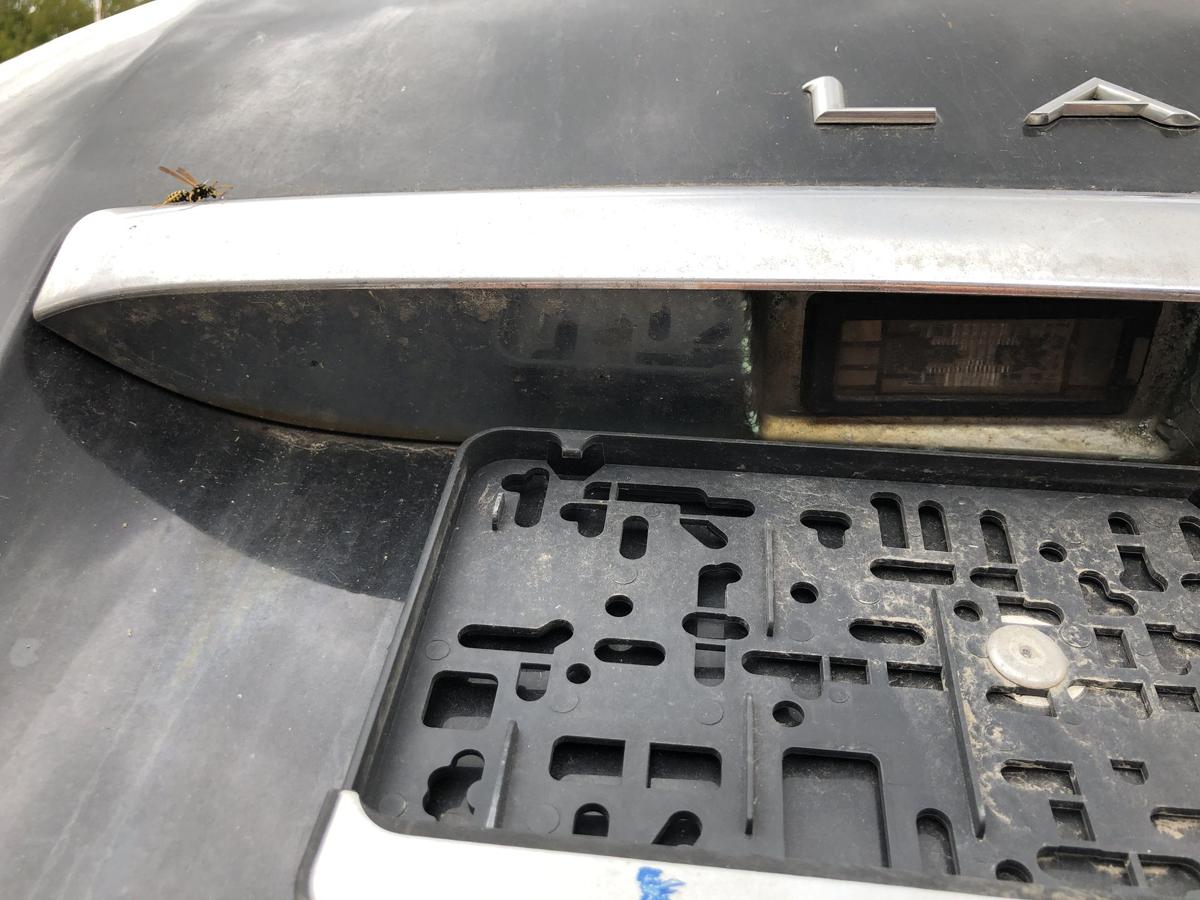 Renault Laguna III 3 Heckklappe Heckscheibe Kombi Grandtour NV676 Black Noir