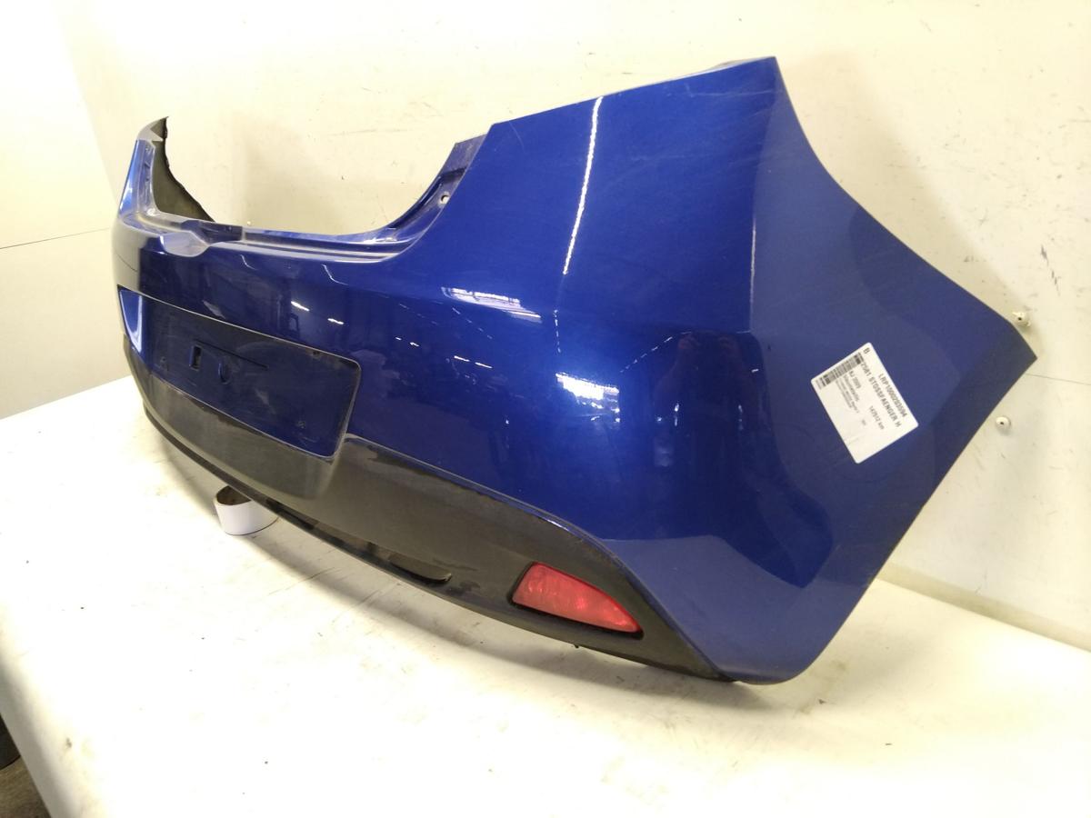 Mazda 2 DE original So&szlig;stange Stossf&auml;nger hinten blaumetallic BJ2009