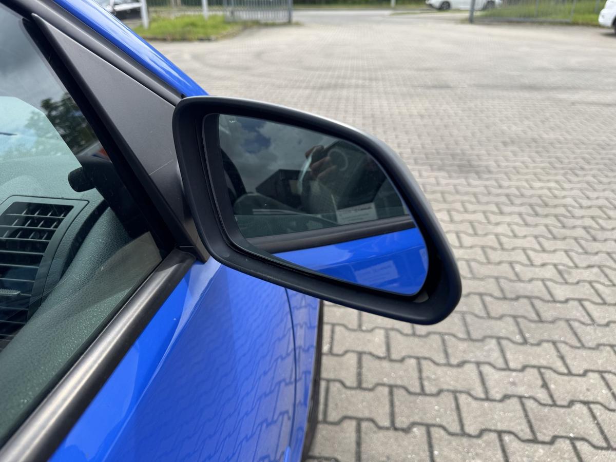 VW Polo 9N3 original Au&szlig;enspiegel links manuell verstellbar unlackiert Bj.2008