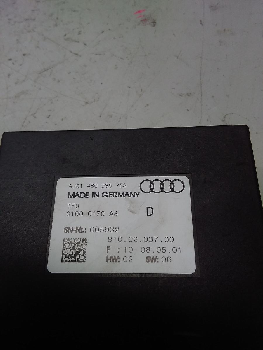 Audi A6 Steuergerät Sprache 4B0035753 BJ1999