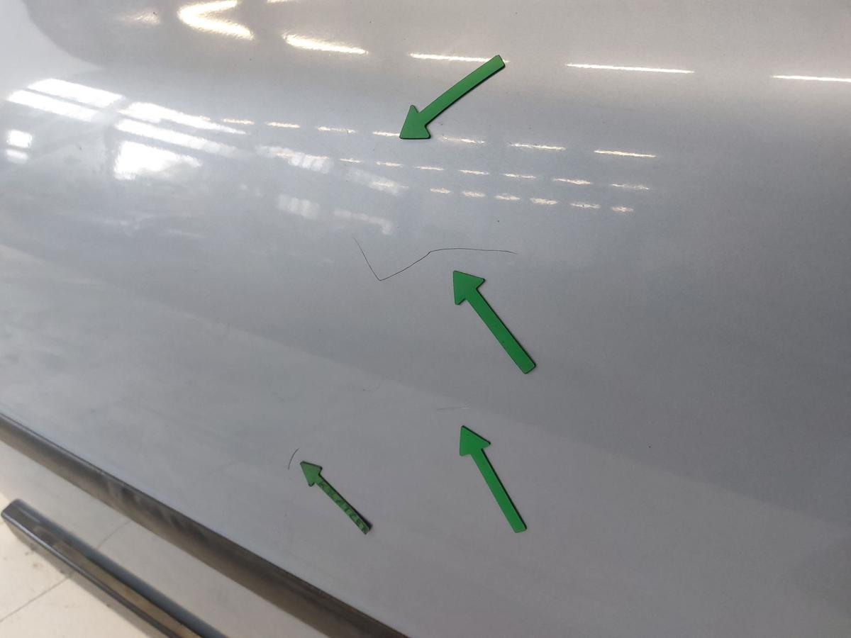 VW Passat 3B Beifahrertür Tür Autotür vorn rechts Rohbau LL5Y Nebioblau Met