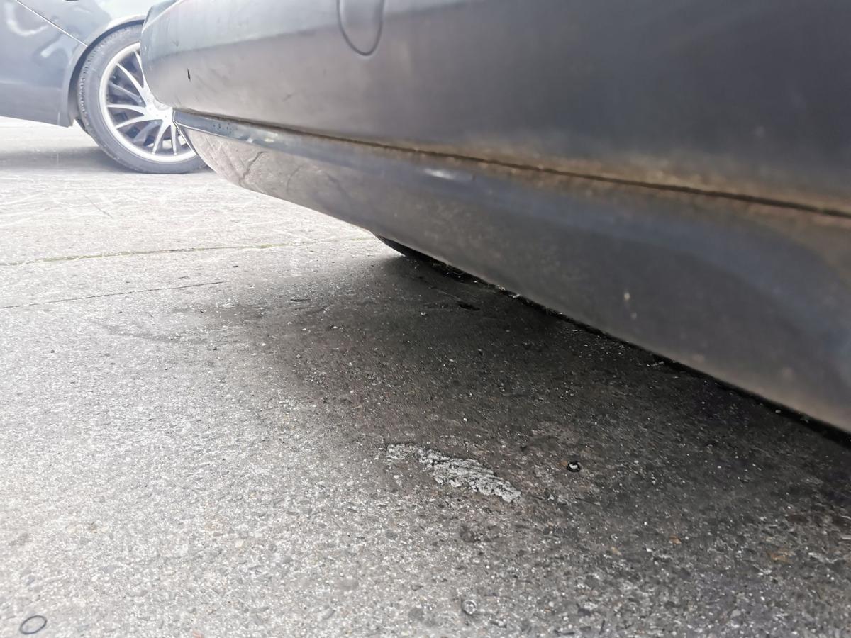 Peugeot 207SW Stossstange Stossfänger Bumper hinten EXL Obsidianschwarz
