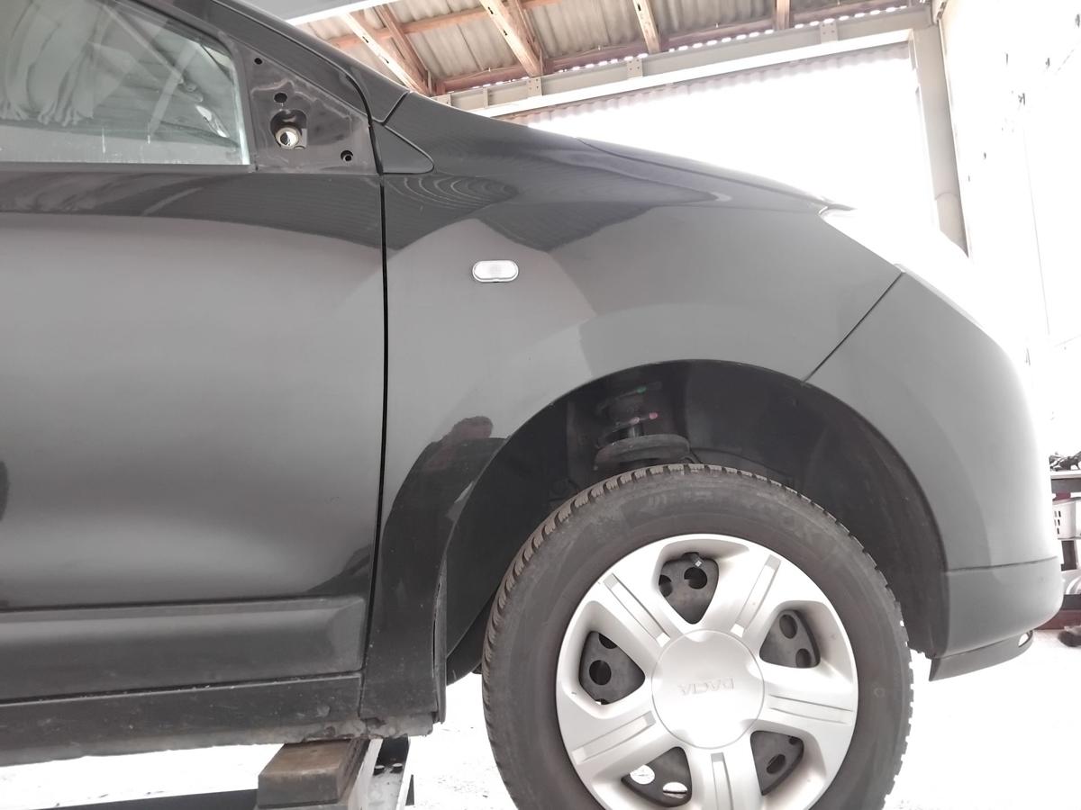 Dacia Lodgy original Kotfl&uuml;gel vorn rechts NV676 Perlmuttschwarz BJ2012